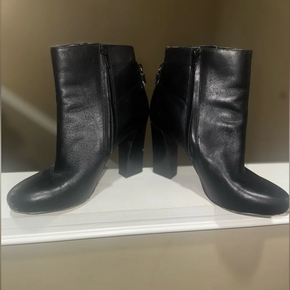 Michael Kors Black Heeled Boots